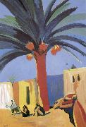 unknow artist Egypt palm Spain oil painting artist